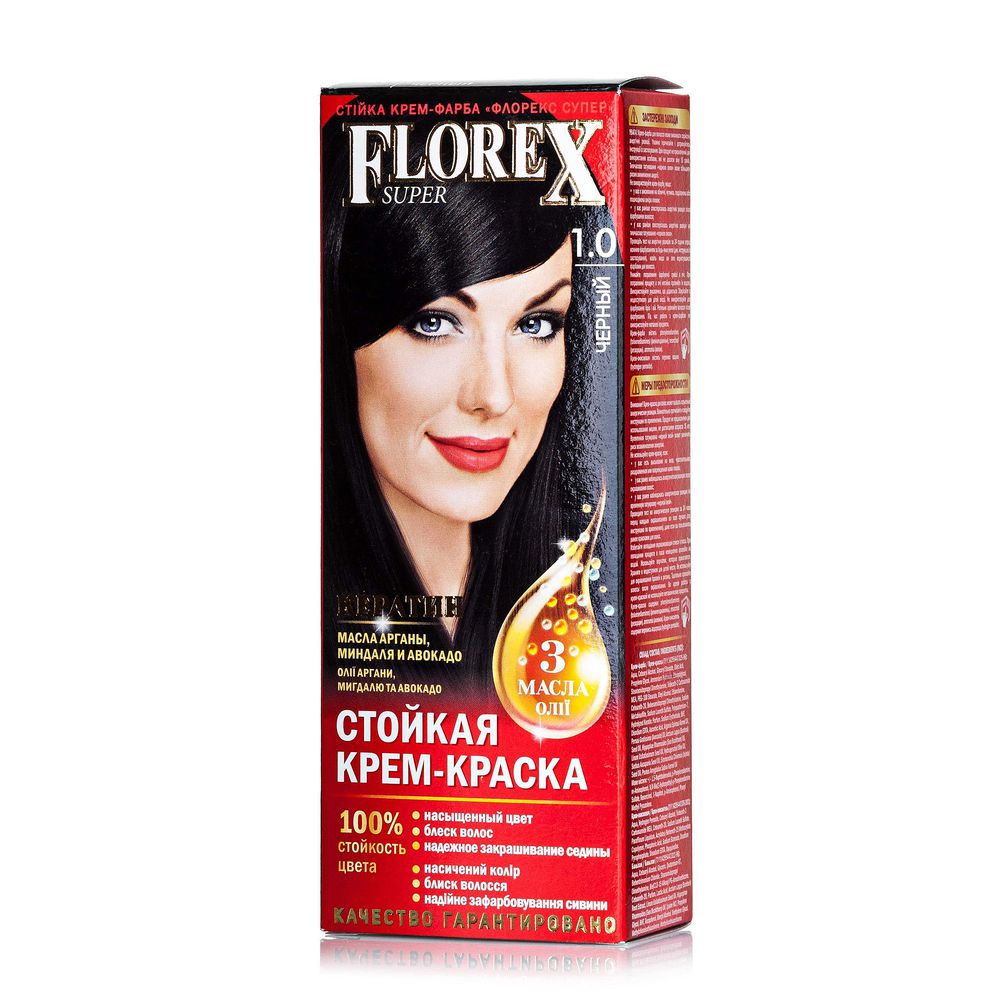FLOREX Флорекс Кератин 1.0 черный