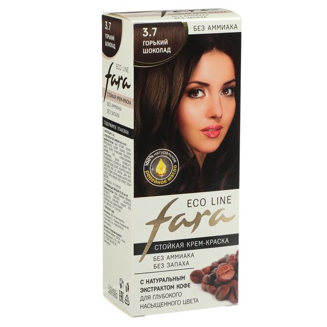 ФАРА Eco Line 3.7 горький шоколад 125г 565562 эко