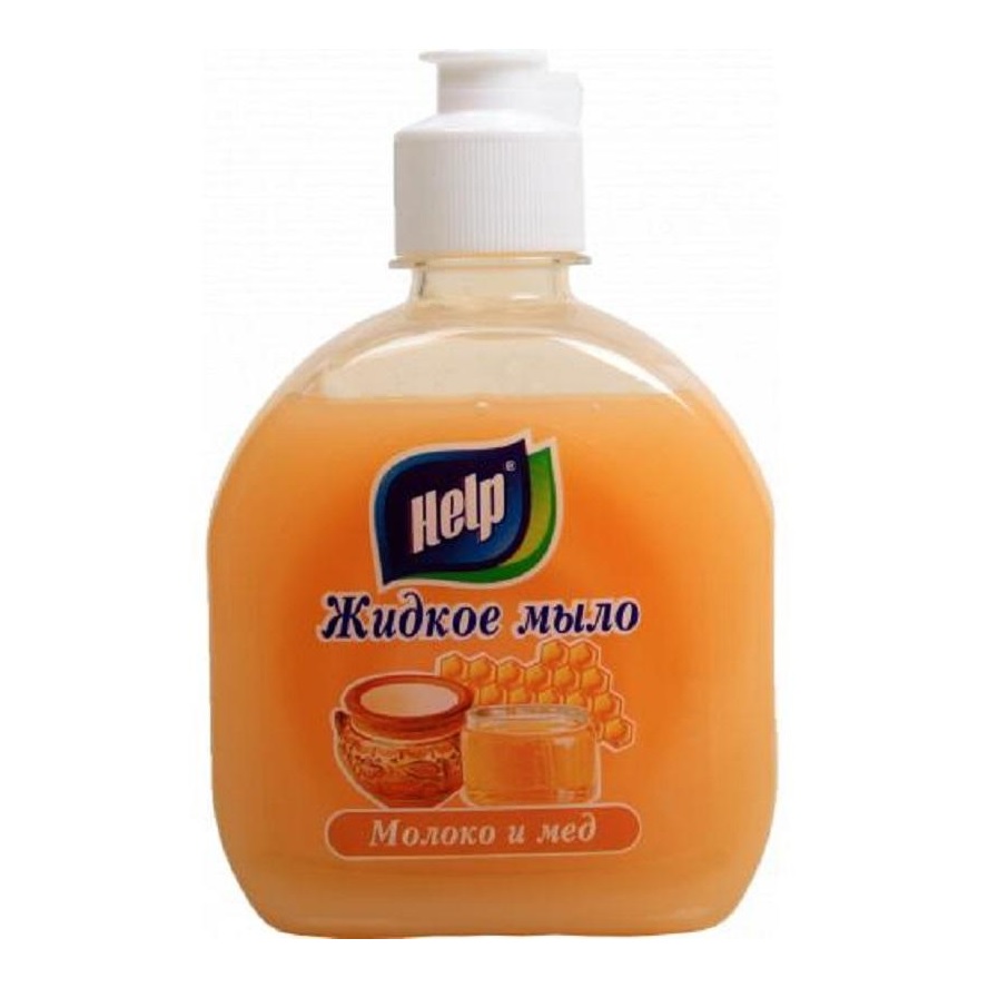 HELP мыло жидкое 300 Молоко Мёд 5-0313 хелп