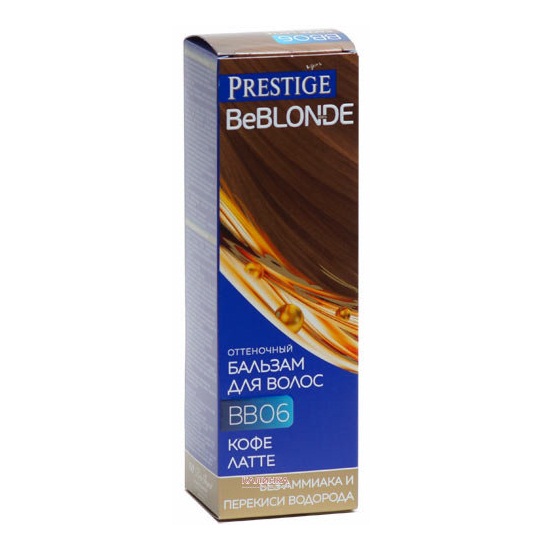 Prestige BeBlond ВВ 06-кофе латте оттен.бальзам Престиж БиБл