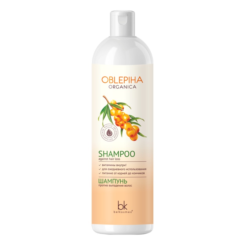 БК Oblepiha Organica Шампунь 400 против выпадения волос обле