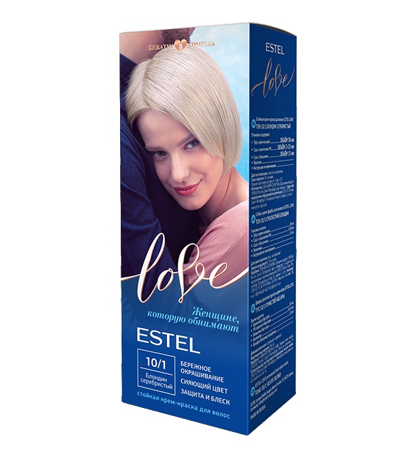ESTEL LOVE-10/1 блондин серебристый эстель лав нью