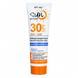 SUN Protect Крем-флюид д/лица 50мл Солнцезащитный SPF30 сан