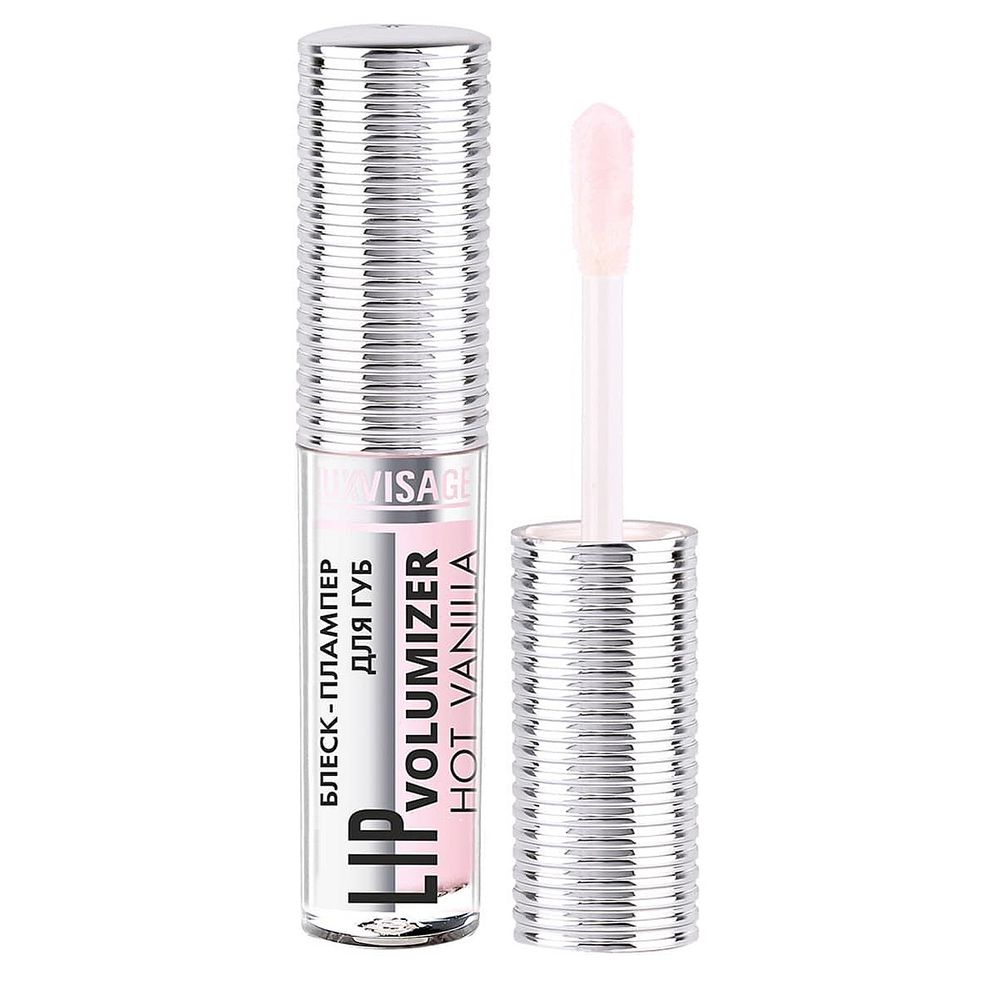 LUX VISAGE Блеск-плампер д/губ-302 milky pink Lip volumizer