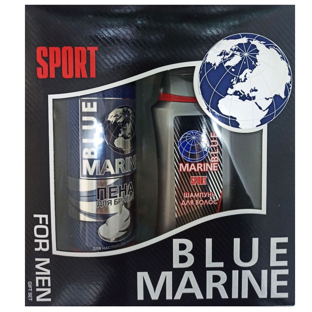 082м НАБОР Blue Marine Sport(ш250+пена д/бр200) Блу Марин Сп