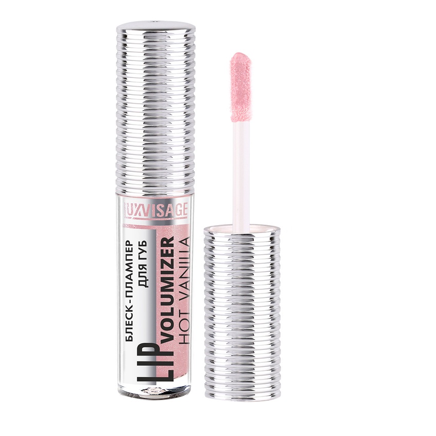 LUX VISAGE Блеск-плампер д/губ-303 baby pink  Lip volumizer