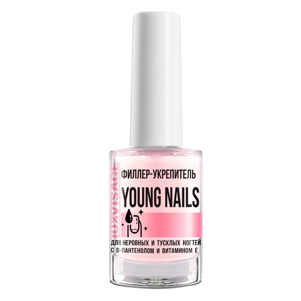 LUX VISAGE Филлер-укрепитель YOUNG NAILS с D-пантенолом и ви