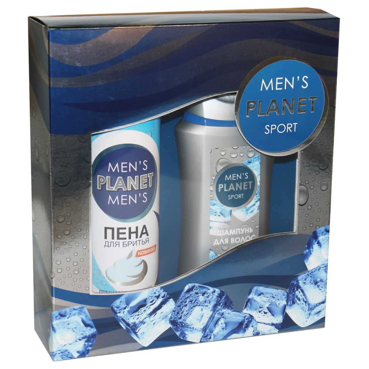 032м НАБОР Men's Planet SPORT(ш250+пена д/бр200)Менс Планета