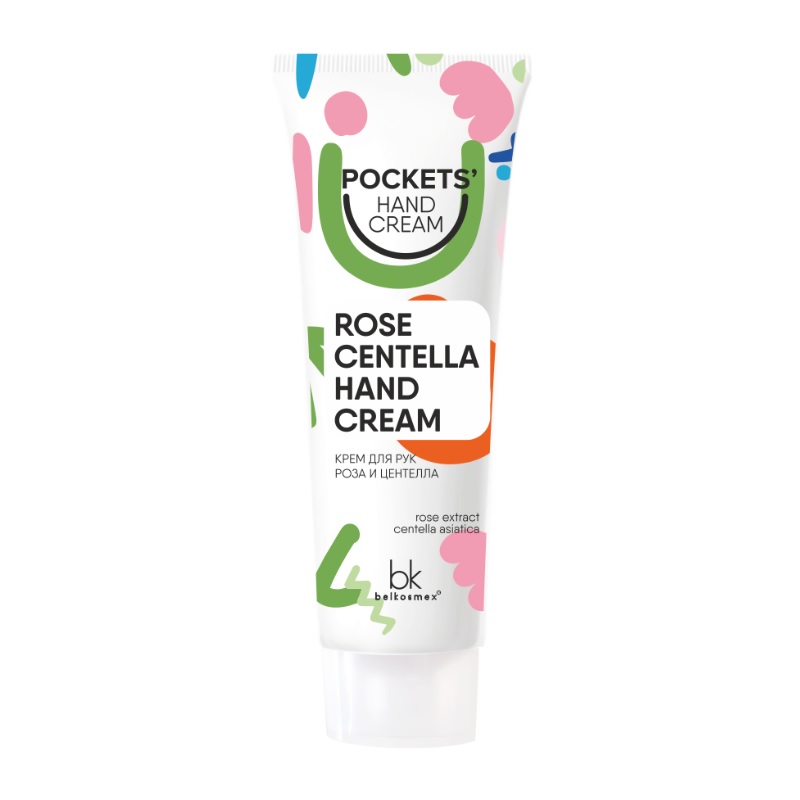 БК Pockets`Hand Cream Крем д/рук 30г Роза и центелла покетс