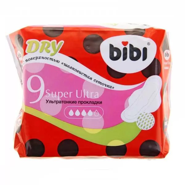 BiBi Super Dry (8шт) прокл д/критич дней биби прокладки 4940