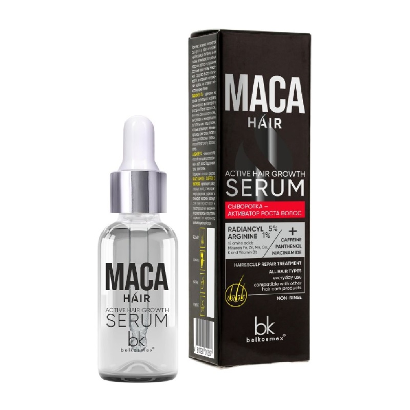 БК MACA HAIR Сыворотка-активатор роста волос 30г мака хайр