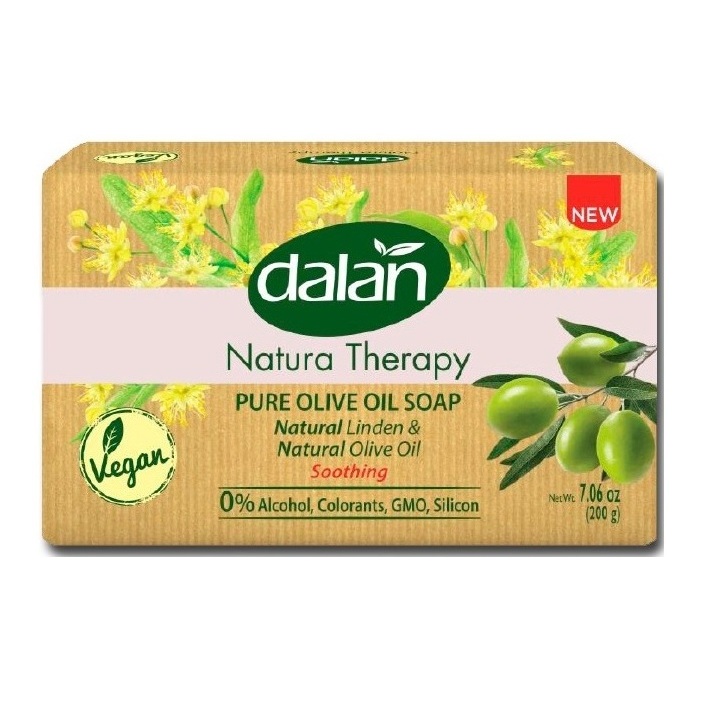 Далан Natura Therapy мыло 200г Липа далан натура терапи