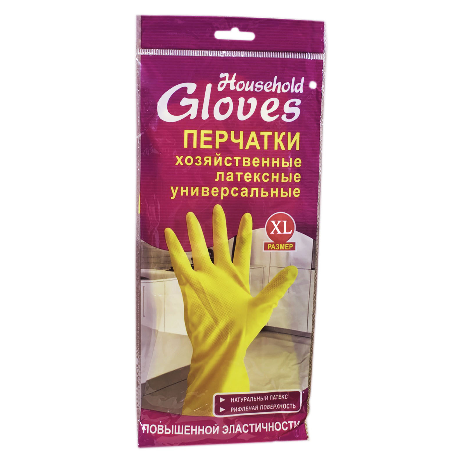 Gloves Перчатки резиновые (XL) (12/240)