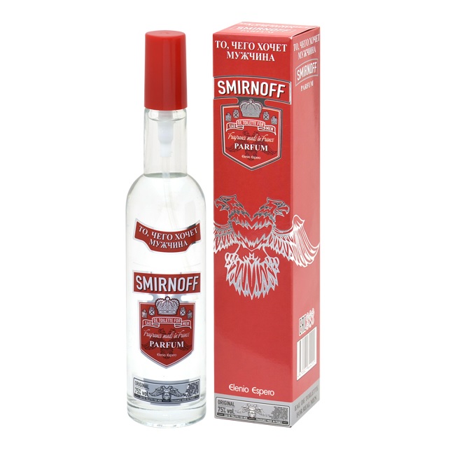 *Vd То,чего хочет МУЖЧИНА Smirnoff Parfum 100м   л водка Сми