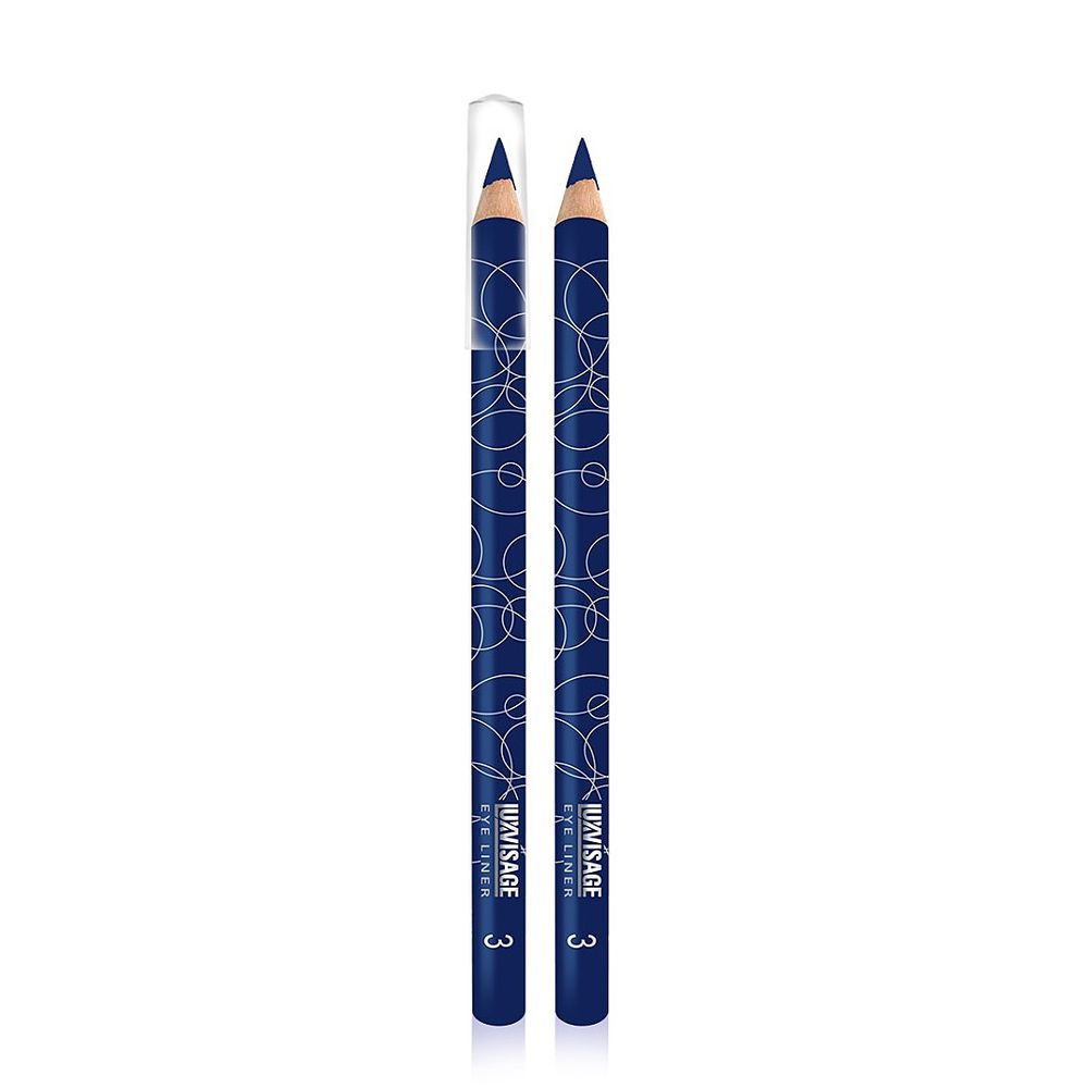 LUX VISAGE карандаш д/глаз-03 синий контур.люкс визаж 10332