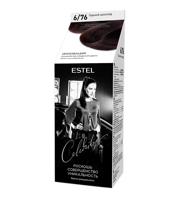 ESTEL CELEBRITY- 6/76 горький шоколад эстель селебрити